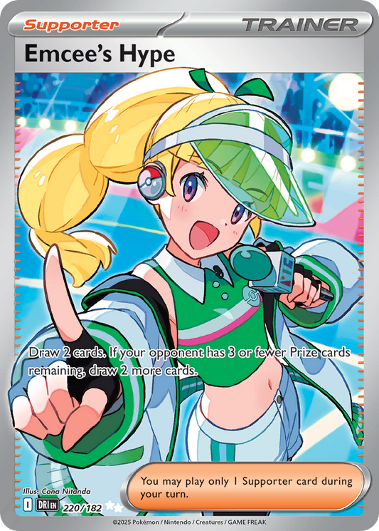 Emcee's Hype (Supporter) (DRI-220/182) (Ultra Rare)