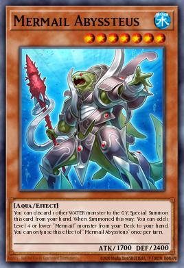 Mermail Abyssteus (MONSTER) (RA03-EN007) (SR/UR/SE/UL/PS/CR/QCSE)