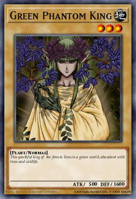 Green Phantom King (MONSTER) (LOB-EN034) (COMMON)
