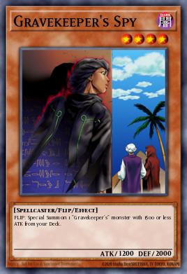 Gravekeeper's Spy (MONSTER) (RA03-EN121) (PS/QCSE)
