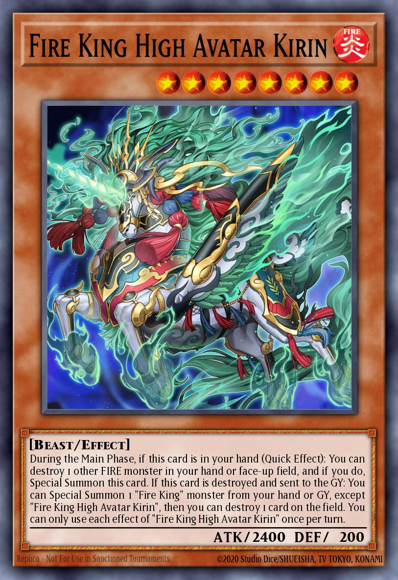 Fire King High Avatar Kirin (MONSTER) (RA05-EN032)