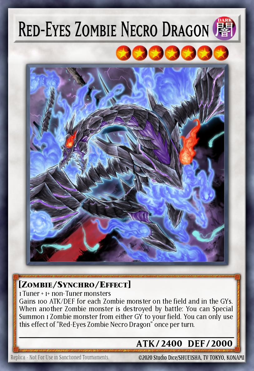 Red-Eyes Zombie Necro Dragon (MONSTER) (GFP2-EN133)