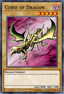 Curse of Dragon (MONSTER) (LOB-EN066) (SUPER RARE)