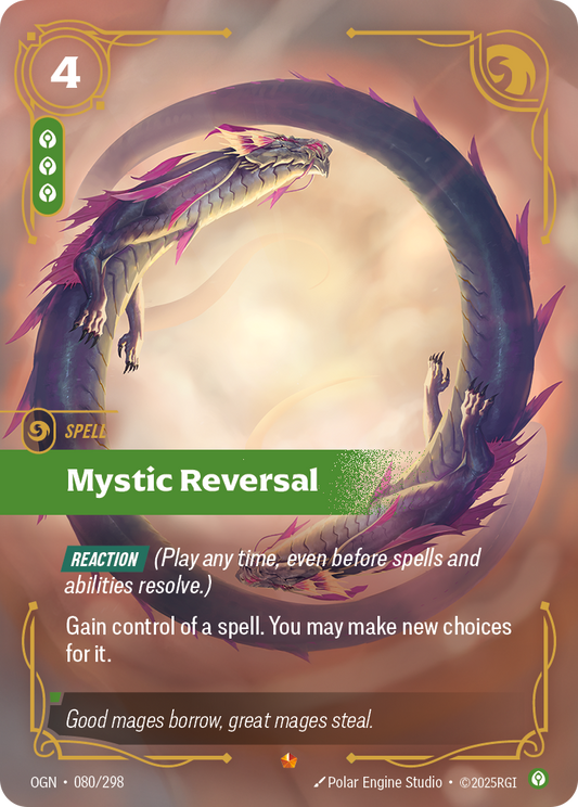 Mystic Reversal (Spell) (OGN-080/298) (Epic)
