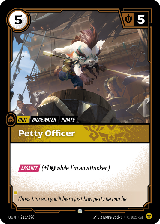 Petty Officer (Unit) (OGN-215/298) (Common)
