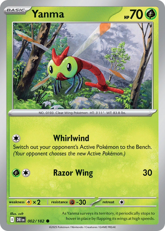 Yanma (Basic Pokémon) (DRI-002/182) (Common)