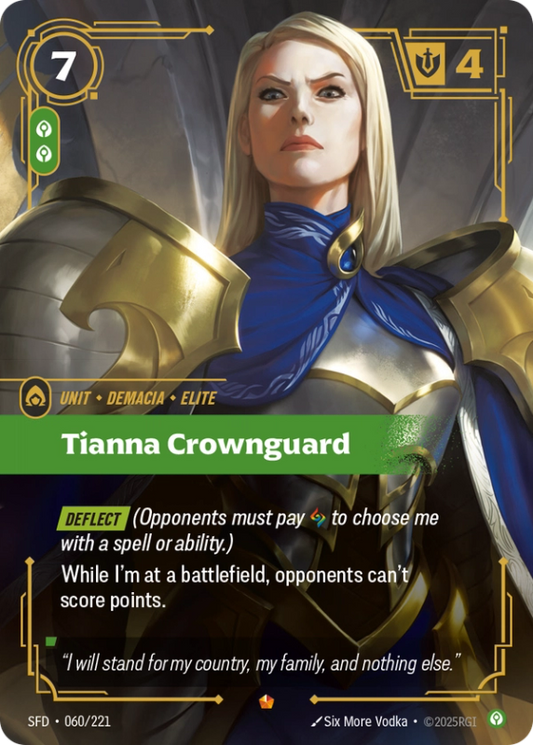 Tianna Crownguard (Unit) (SFD-060/221) (Epic)