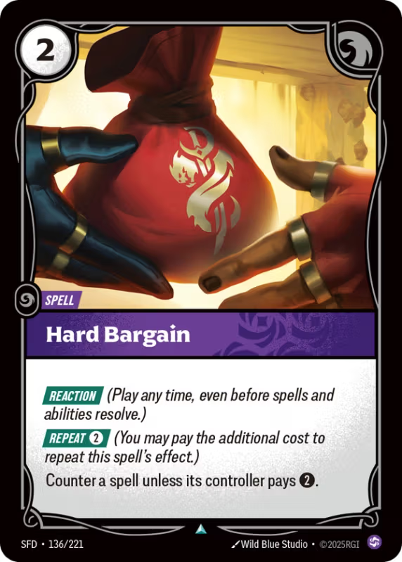 Hard Bargain (Spell) (SFD-136/221) (UnCommon)