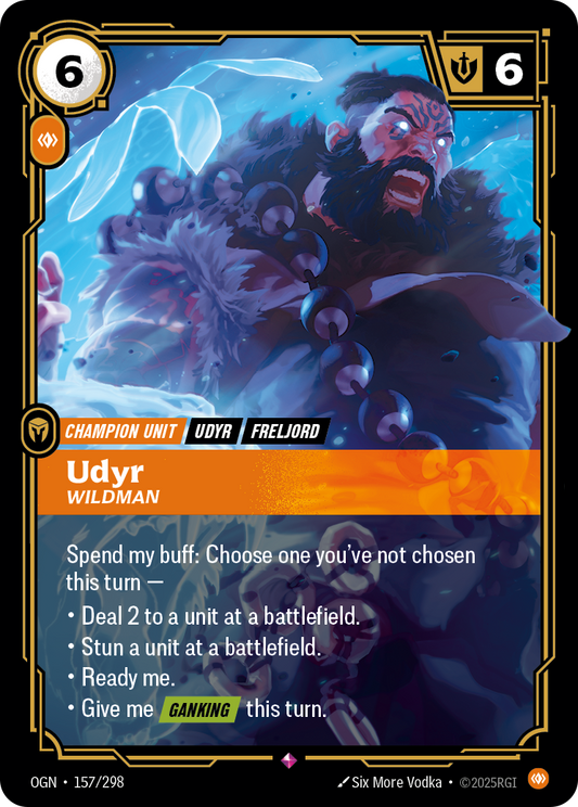 Udyr, Wildman (Champion Unit) (OGN-157/298) (Rare)