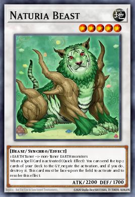 Naturia Beast (MONSTER) (RA03-EN238) (PS/QCSE)