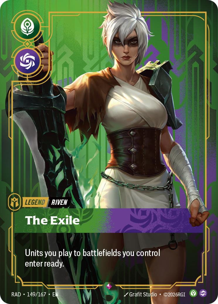 The Exile (Legend) (RAD-149/167) (Rare)
