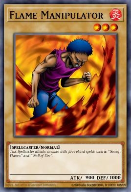 Flame Manipulator (MONSTER) (LOB-EN016) (COMMON)