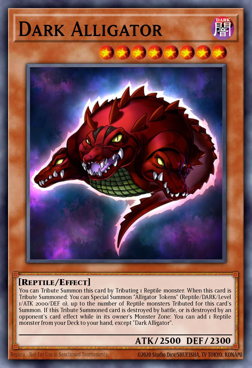 Dark Alligator (MONSTER) (GFP2-EN033)