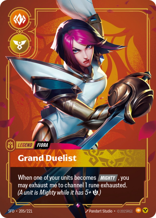 Grand Duelist (Legend) (SFD-205/221) (Rare)