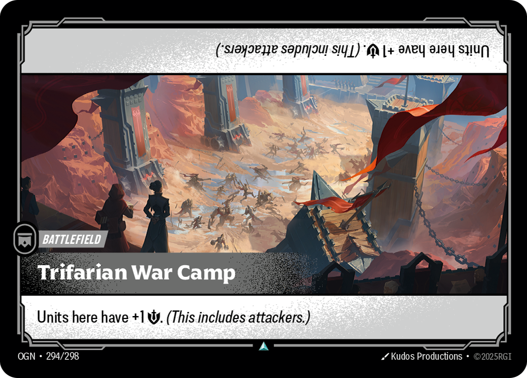 Trifarian War Camp (Battlefield) (OGN-294/298) (Uncommon)