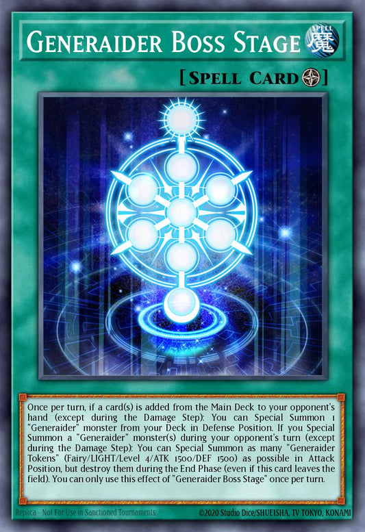 Generaider Boss Stage (SPELL) (GFP2-EN163) (UR)