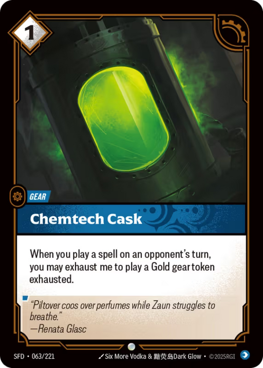 Chemtech Cask (Gear) (SFD-063/221) (Common)