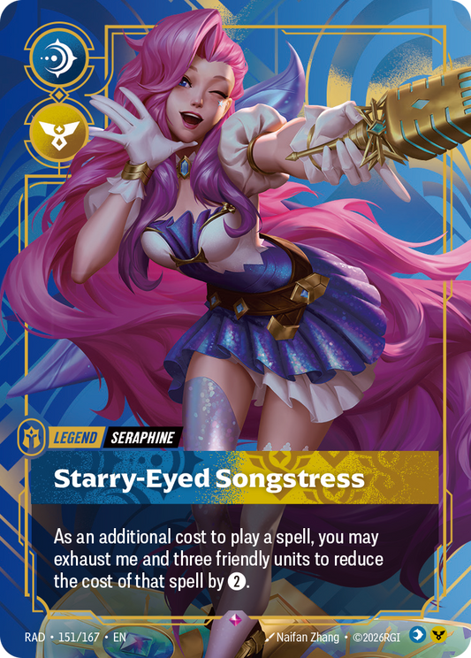 Starry-Eyed Songstress (Legend) (RAD-151/167) (Rare)