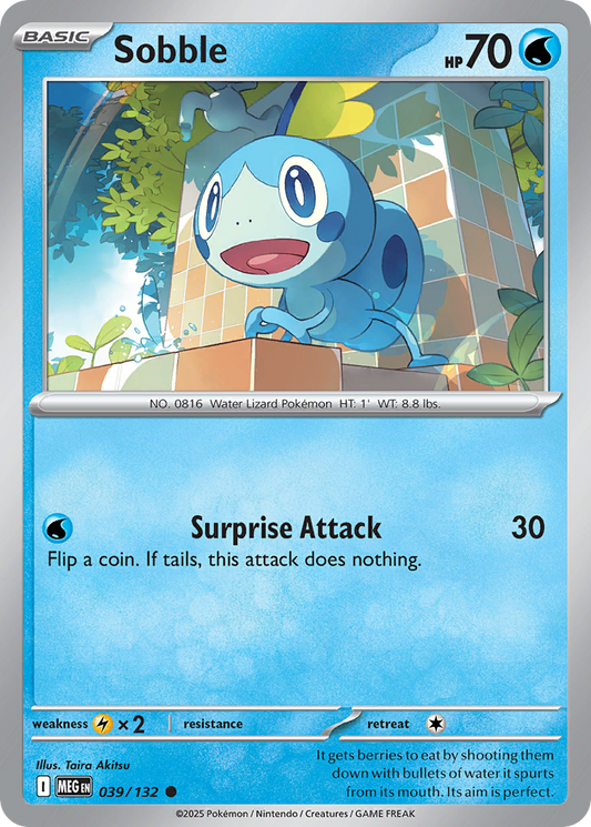 Sobble (Basic Pokémon) (MEG-039/132) (Common)