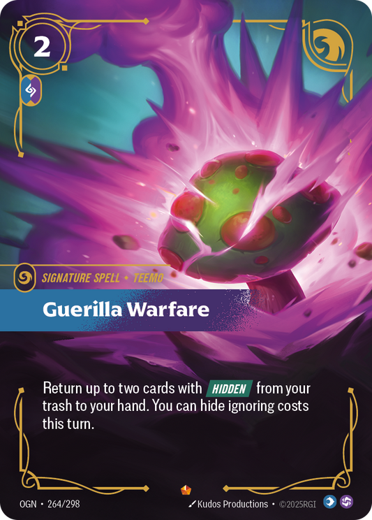 Guerilla Warfare (Signature Spell) (OGN-264/298) (Epic)