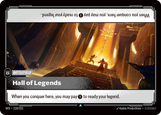 Hall of Legends (Battlefield) (SFD-210/221) (UnCommon)