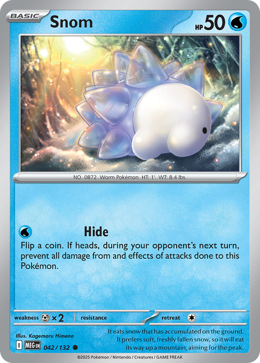Snom (Basic Pokémon) (MEG-042/132) (Common)