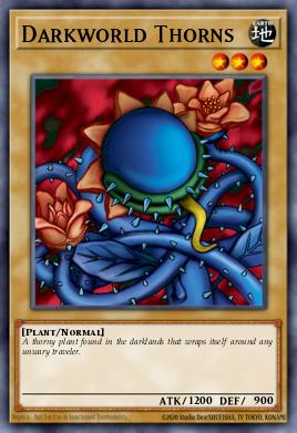 Darkworld Thorns (MONSTER) (LOB-EN114) (COMMON)