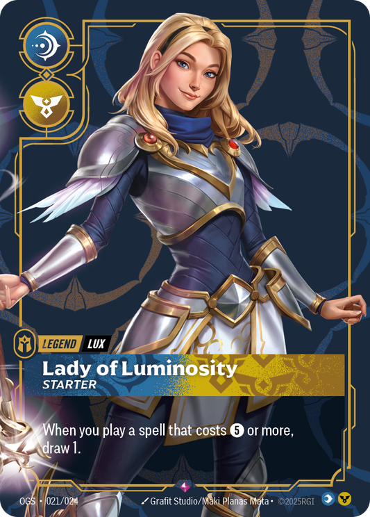 Lady of Luminosity - Starter (Champion Legend) (OGS-021/024) (Rare)