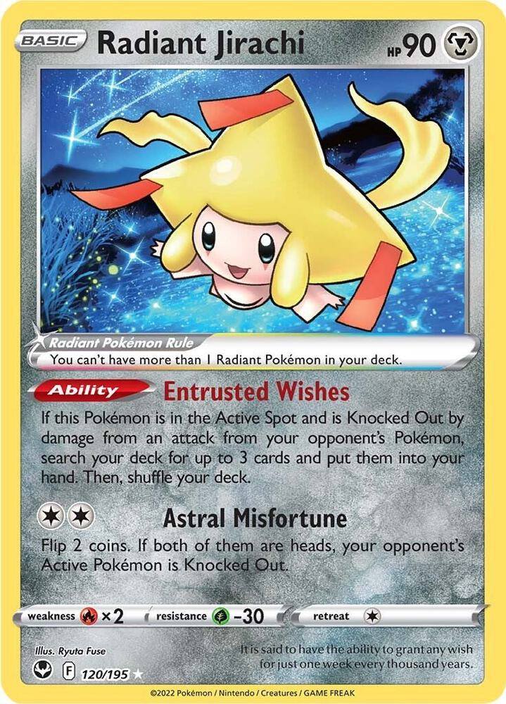 Radiant Jirachi 120/195 (F)