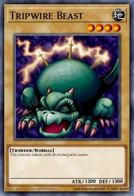 Tripwire Beast (MONSTER) (LOB-EN104) (COMMON)