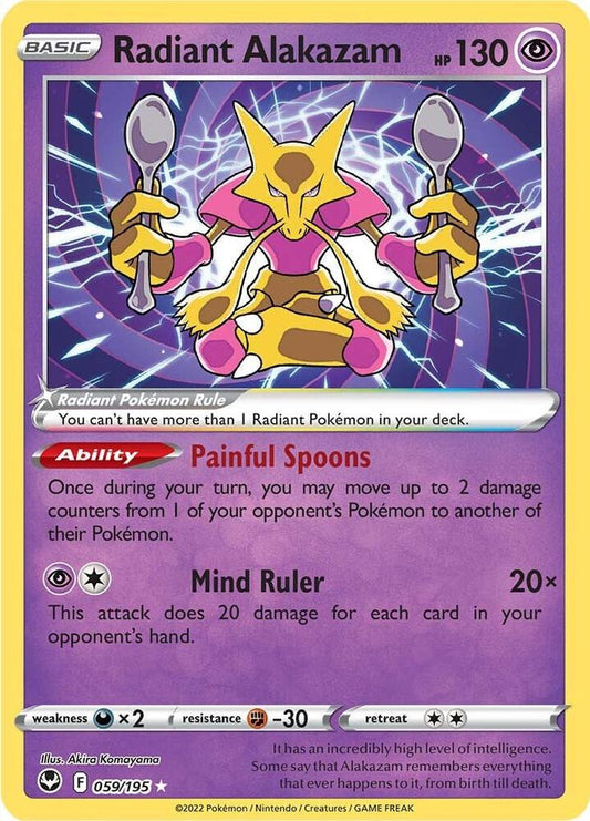 Radiant Alakazam 059/195 (F)