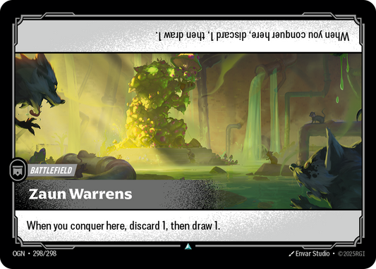 Zaun Warrens (Battlefield) (OGN-298/298) (Uncommon)