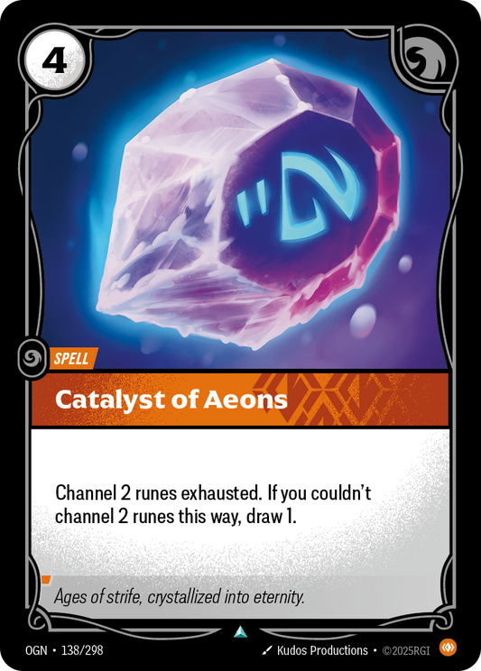 Catalyst of Aeons (Spell) (OGN-138/298) (Uncommon)