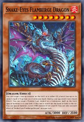Snake-Eyes Flamberge Dragon (MONSTER) (RA03-EN033)