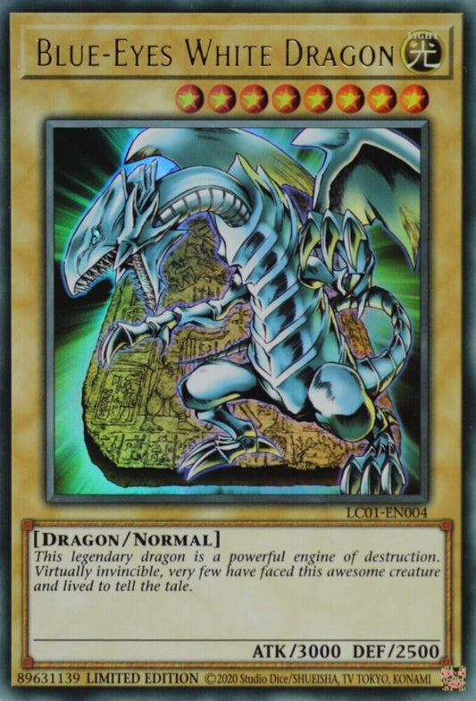 Blue-Eyes White Dragon (Monster) (LC01-EN004) (25th Anniversary Edition) Legendary Collection (Limited Edition)