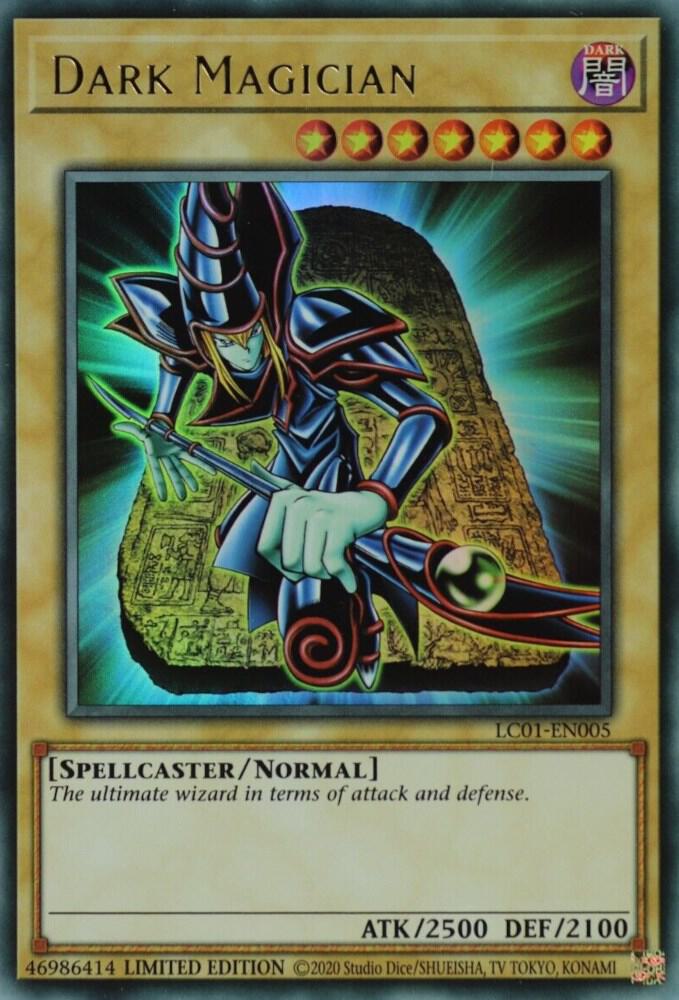 Dark Magician (Monster) (LC01-EN005) (25th Anniversary Edition) Legendary Collection (Limited Edition)