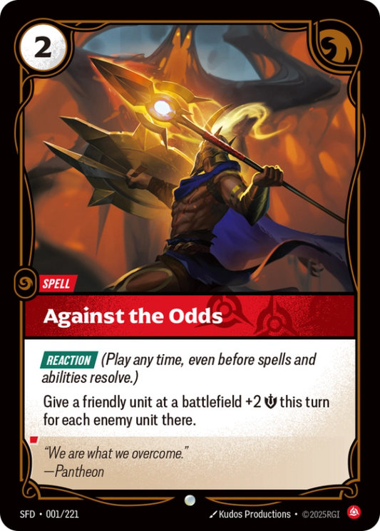 Against the Odds (Spell) (SFD-001/221) (Common)
