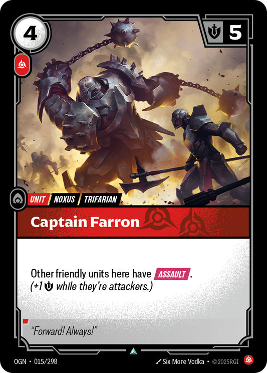 Captain Farron (Unit) (OGN-015/298) (Uncommon)