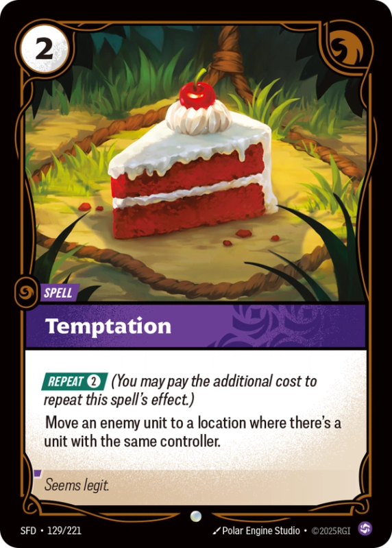 Temptation (Spell) (SFD-129/221) (Common)