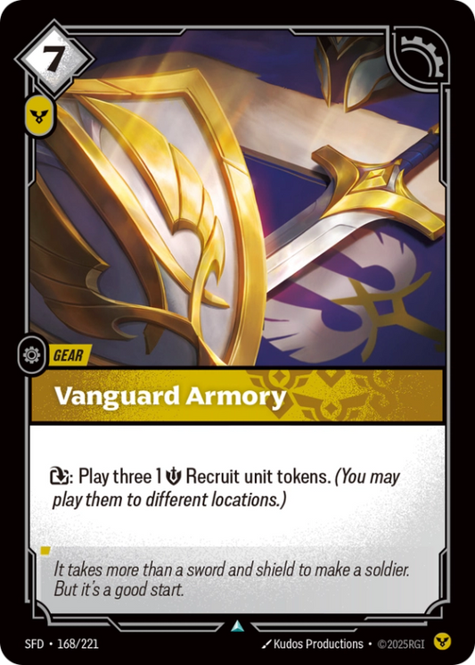 Vanguard Armory (Gear) (SFD-168/221) (UnCommon)