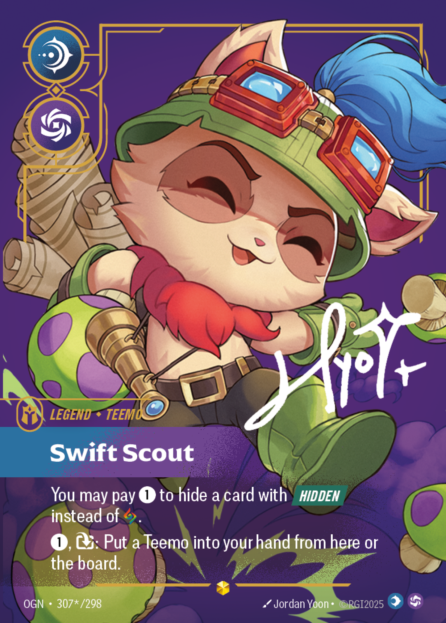 Swift Scout (Legend) (OGN-307*/298) (Showcase)