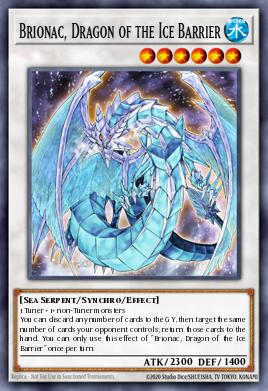Brionac, Dragon of the Ice Barrier (MONSTER) (RA03-EN227) (PS/QCSE)