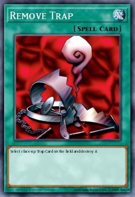 Remove Trap (SPELL) (LOB-EN060) (COMMON)