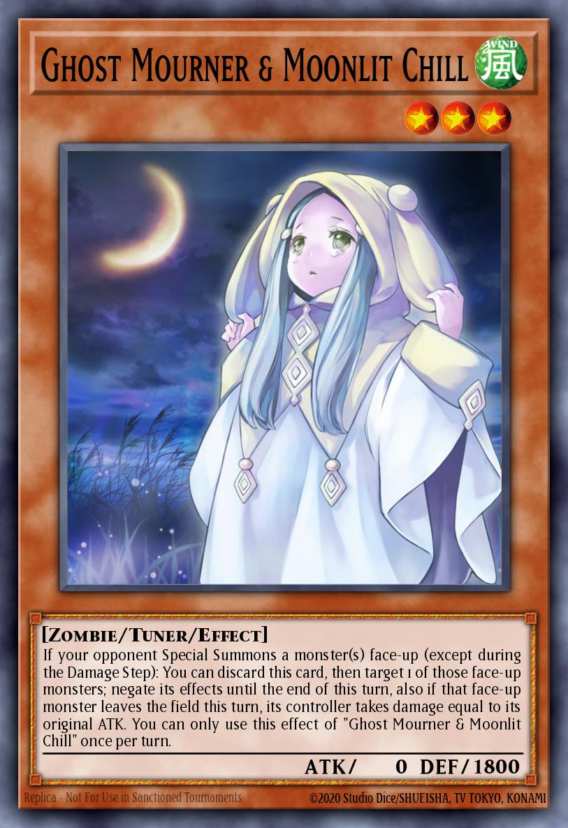 Ghost Mourner & Moonlit Chill (MONSTER) (RA05-EN096) (UR/STAR)