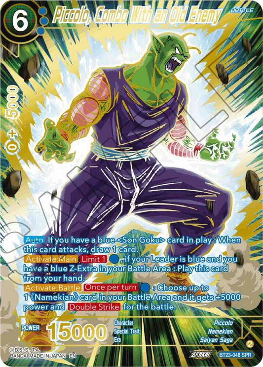 Piccolo, Combo With an Old Enemy (BT23-048) (SPR)