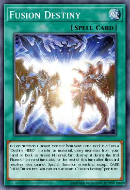 Fusion Destiny (SPELL) (RA03-EN270) (PS/QCSE)