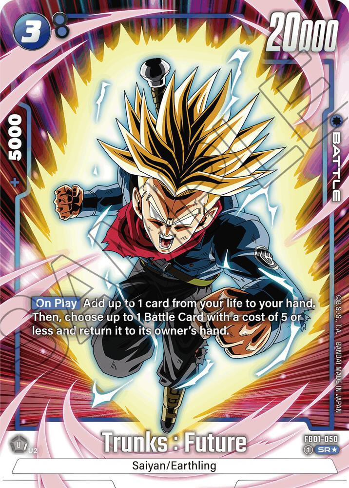 Trunks : Future (Character) (FB01-050) (SR) (Alternate Art)