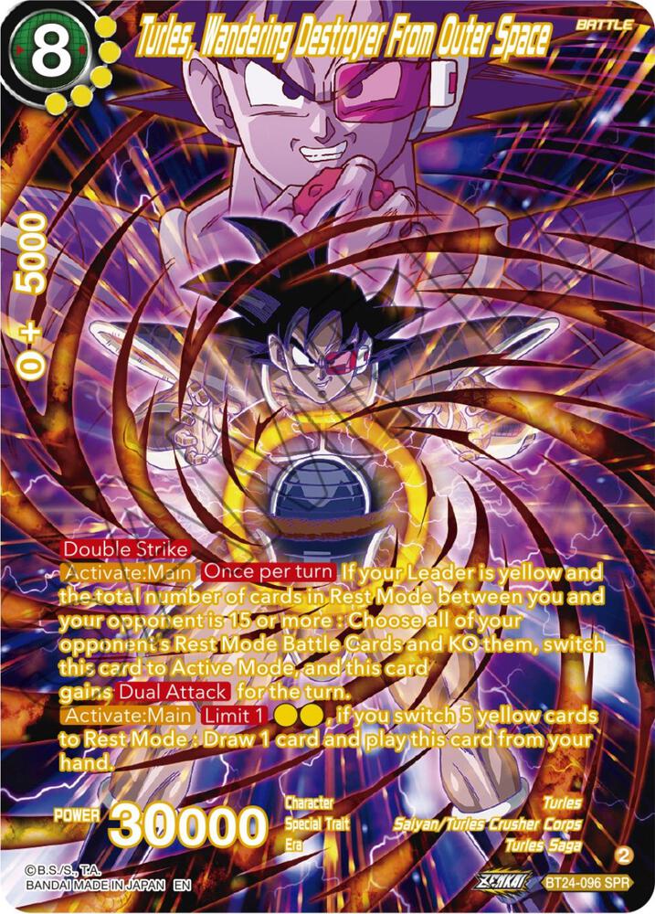 Turles, Wandering Destroyer From Outer Space (BT24-096) (SPR)