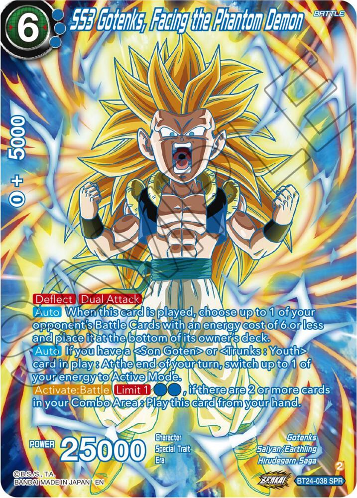 SS3 Gotenks, Facing the Phantom Demon (BT24-038) (SPR)