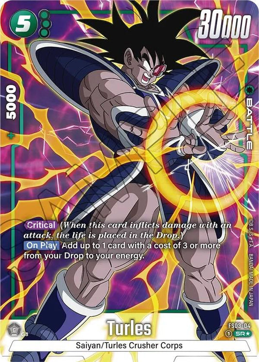 Turles (Battle) (FS03-04) (SR) (Alternate Art)